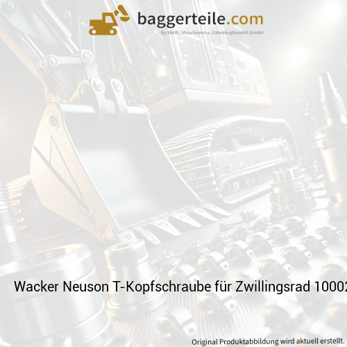 Wacker Neuson T-Kopfschraube für Zwillingsrad 1000229446