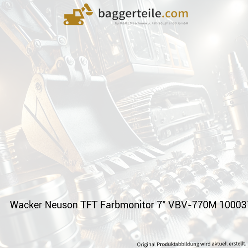 Wacker Neuson TFT Farbmonitor 7