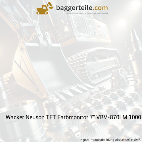 Wacker Neuson TFT Farbmonitor 7