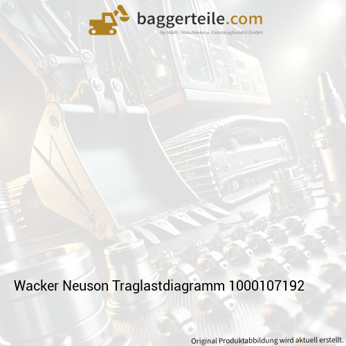 Wacker Neuson Traglastdiagramm 1000107192