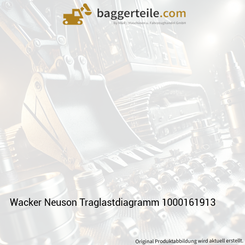 Wacker Neuson Traglastdiagramm 1000161913
