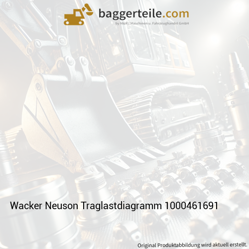 Wacker Neuson Traglastdiagramm 1000461691
