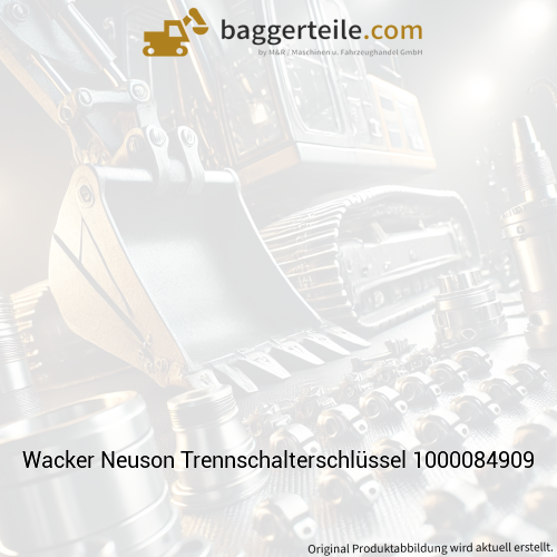 Wacker Neuson Trennschalterschlüssel 1000084909