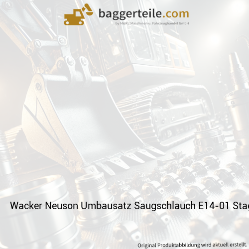 Wacker Neuson Umbausatz Saugschlauch E14-01 Stage V 1000451416