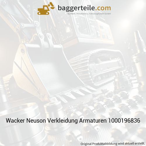 Wacker Neuson Verkleidung Armaturen 1000196836