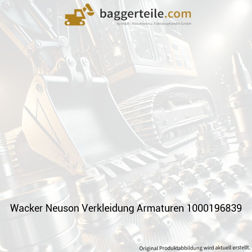 Wacker Neuson Verkleidung Armaturen 1000196839