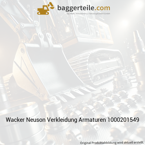 Wacker Neuson Verkleidung Armaturen 1000201549