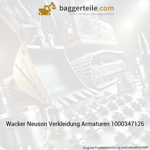 Wacker Neuson Verkleidung Armaturen 1000347126