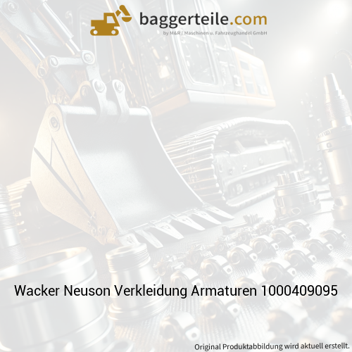 Wacker Neuson Verkleidung Armaturen 1000409095