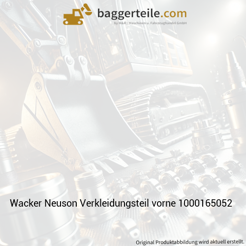 Wacker Neuson Verkleidungsteil vorne 1000165052