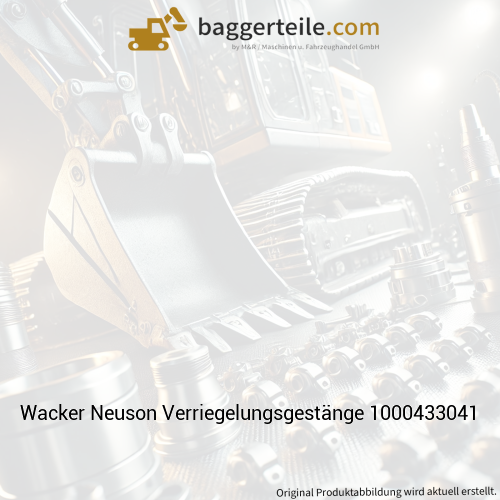 Wacker Neuson Verriegelungsgestänge 1000433041