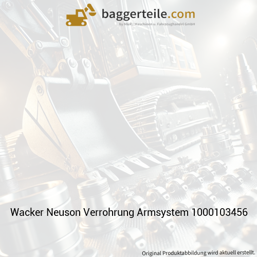 Wacker Neuson Verrohrung Armsystem 1000103456