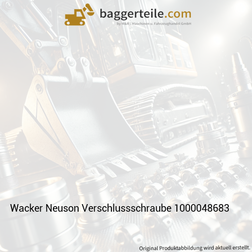 Wacker Neuson Verschlussschraube 1000048683
