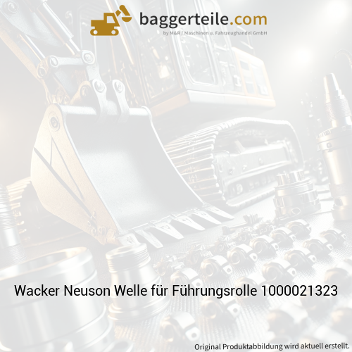 Wacker Neuson Welle für Führungsrolle 1000021323
