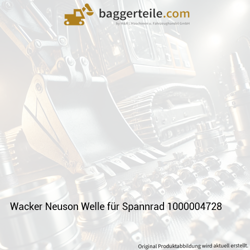 Wacker Neuson Welle für Spannrad 1000004728