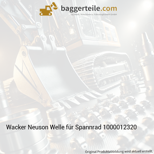 Wacker Neuson Welle für Spannrad 1000012320