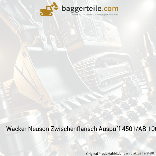 Wacker Neuson Zwischenflansch Auspuff 4501/AB 1000114161