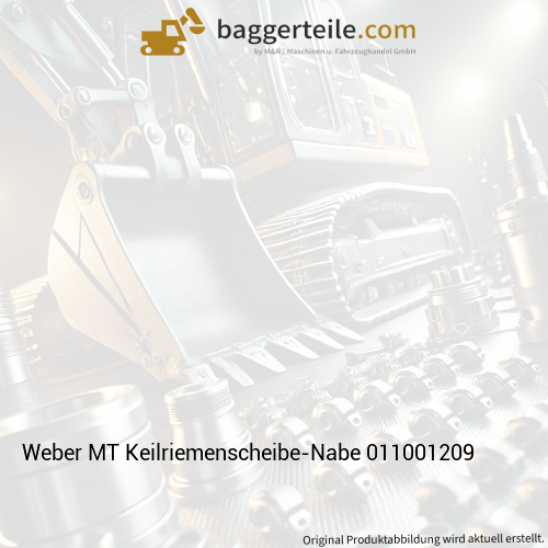 Weber MT Keilriemenscheibe-Nabe 011001209