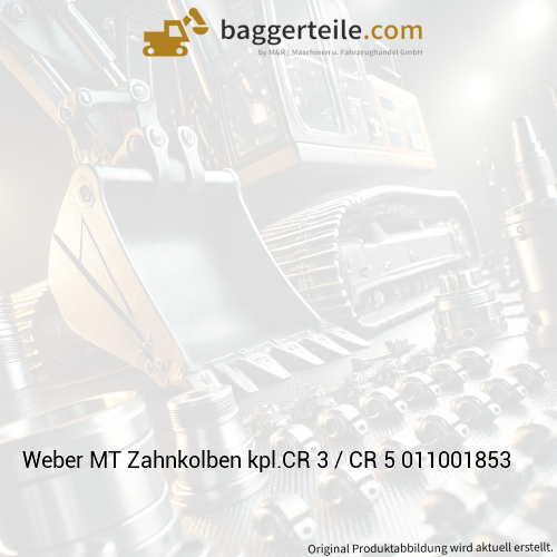 Weber MT Zahnkolben kpl.CR 3 / CR 5 011001853