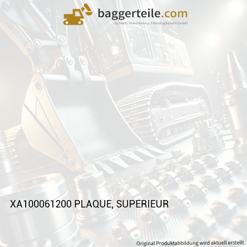 XA100061200 PLAQUE, SUPERIEUR