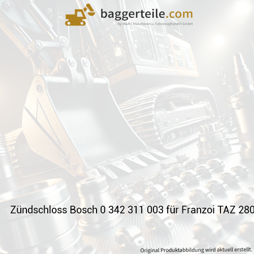 Zündschloss Bosch 0 342 311 003 für Franzoi TAZ 280
